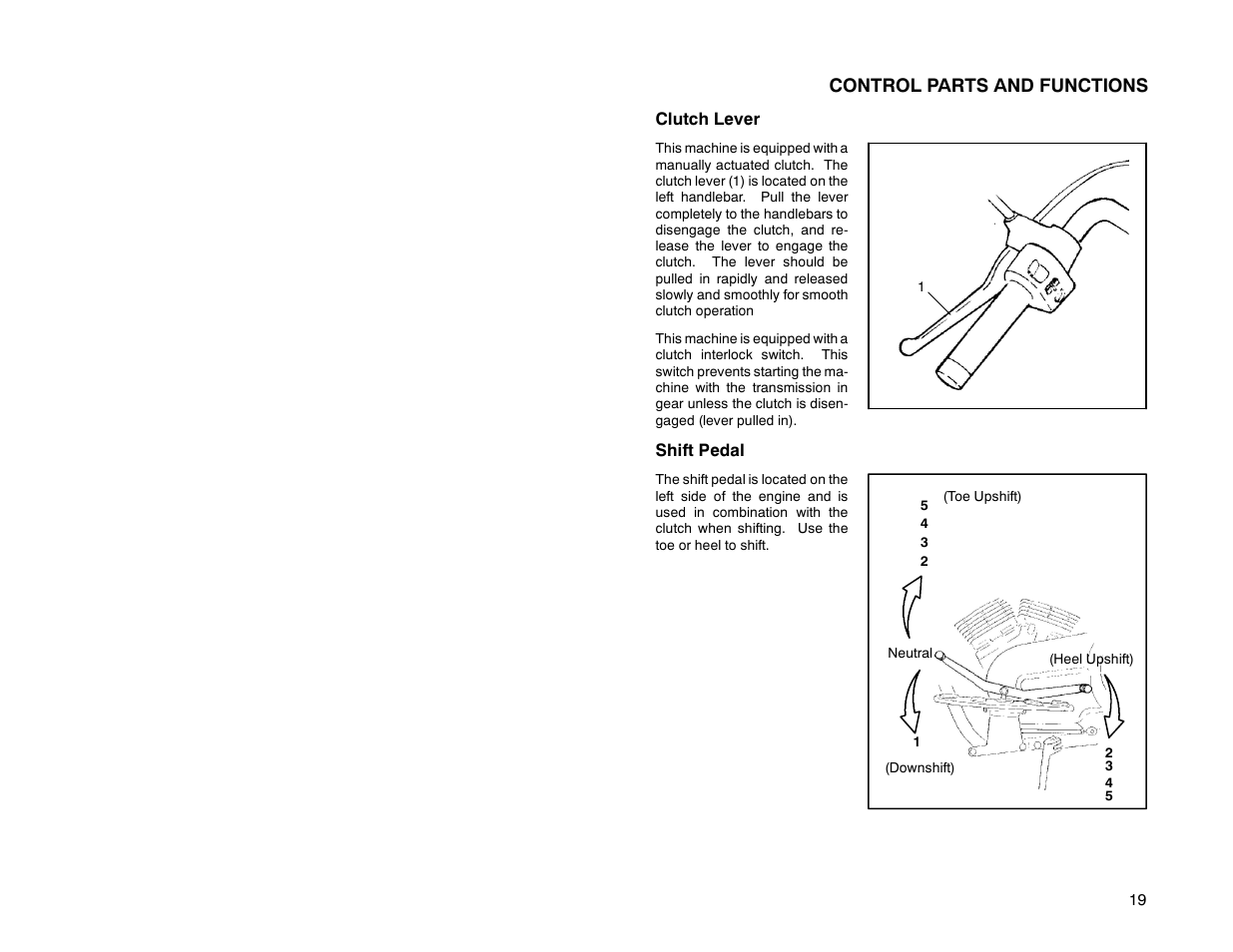 Control parts and functions | Polaris 2000 Victory Special Edition User Manual | Page 26 / 76