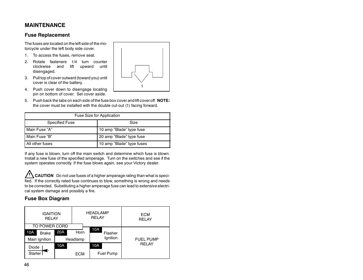Maintenance | Polaris 2000 Victory Special Edition User Manual | Page 53 / 76