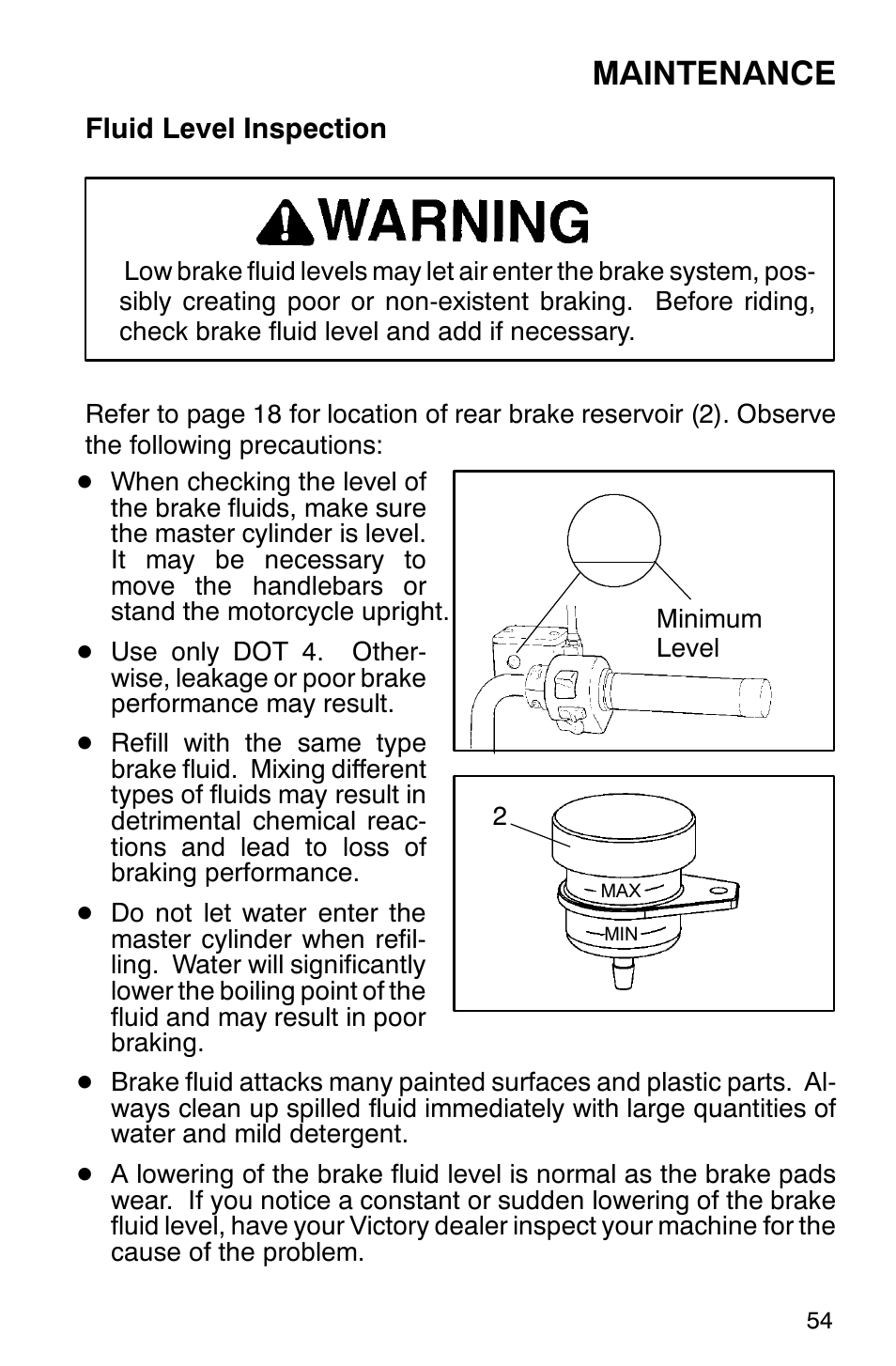 Maintenance | Polaris 2001 Victory Standard Cruiser User Manual | Page 61 / 107