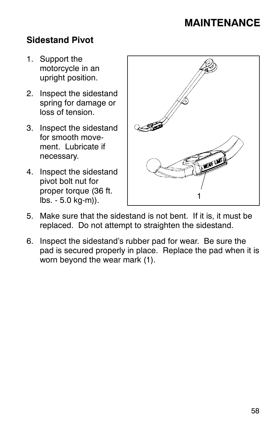 Maintenance | Polaris 2001 Victory Standard Cruiser User Manual | Page 65 / 107
