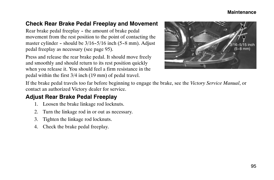 Polaris 2002 Victory Touring Cruiser User Manual | Page 109 / 166