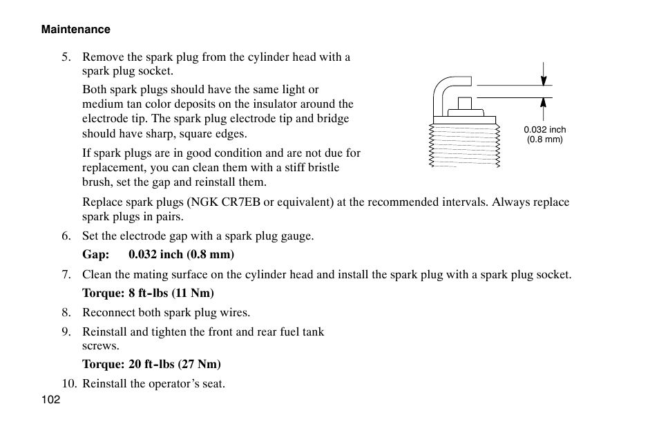 Polaris 2002 Victory Touring Cruiser User Manual | Page 116 / 166