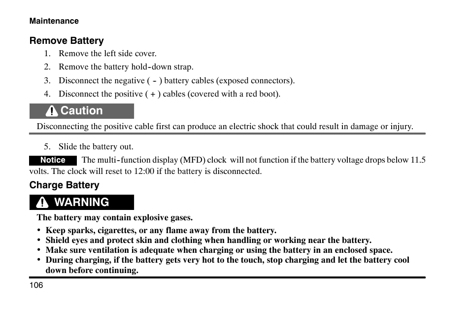 Caution, Warning | Polaris 2002 Victory Touring Cruiser User Manual | Page 120 / 166