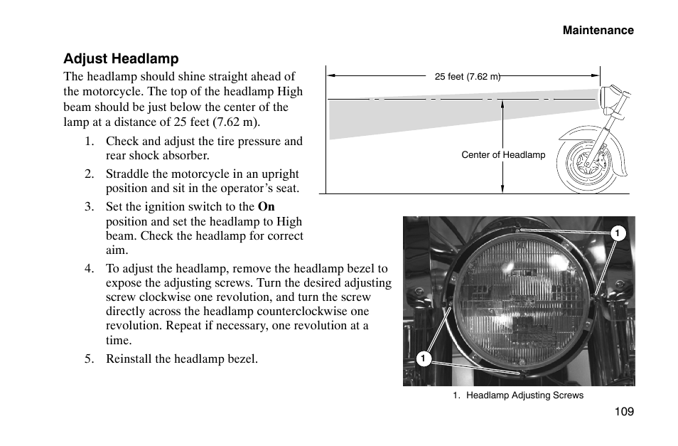 Polaris 2002 Victory Touring Cruiser User Manual | Page 123 / 166