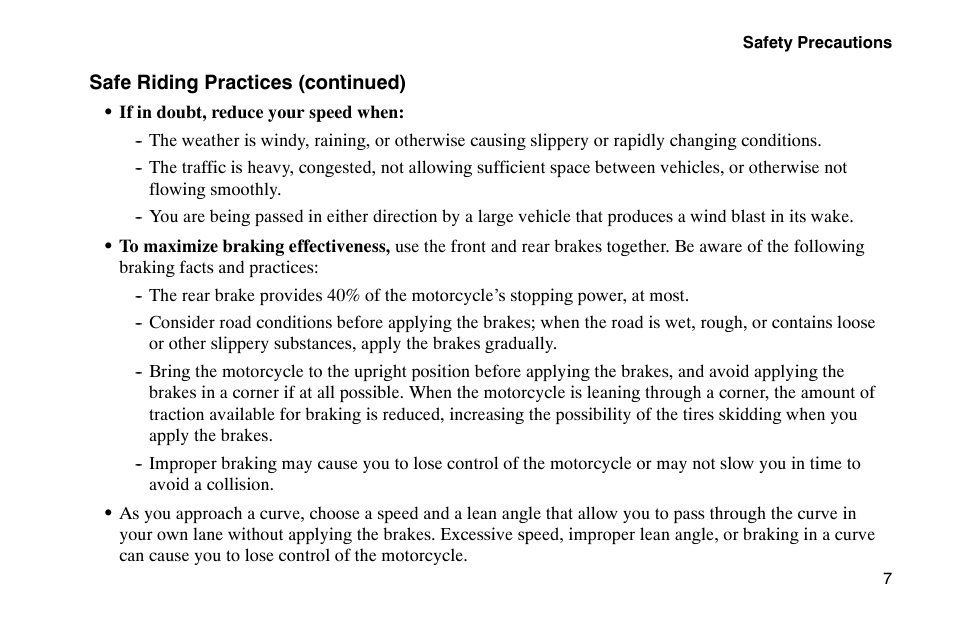 Polaris 2002 Victory Touring Cruiser User Manual | Page 21 / 166