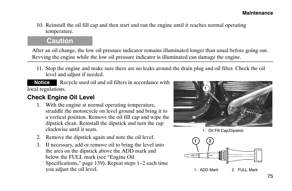 Caution | Polaris 2002 Victory Touring Cruiser User Manual | Page 89 / 166