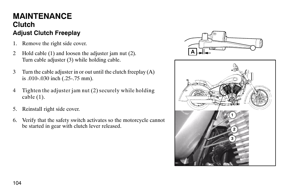 Maintenance, Clutch | Polaris 2004 Victory Kingpin User Manual | Page 106 / 162