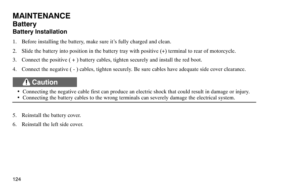 Maintenance | Polaris 2004 Victory Kingpin User Manual | Page 126 / 162