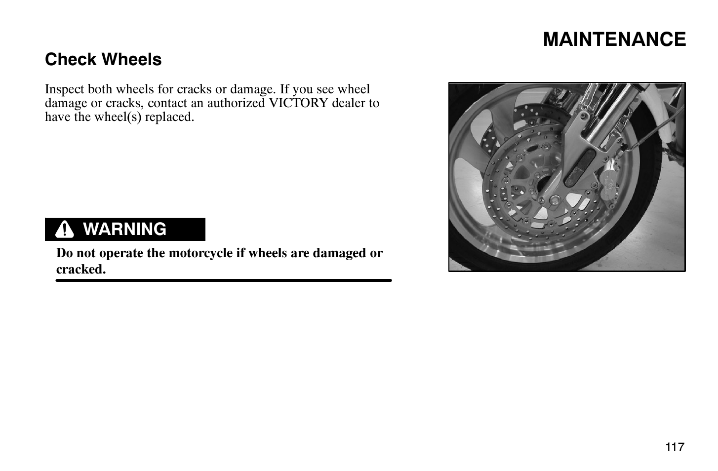 Maintenance | Polaris 2007 Victory Hammer User Manual | Page 122 / 167