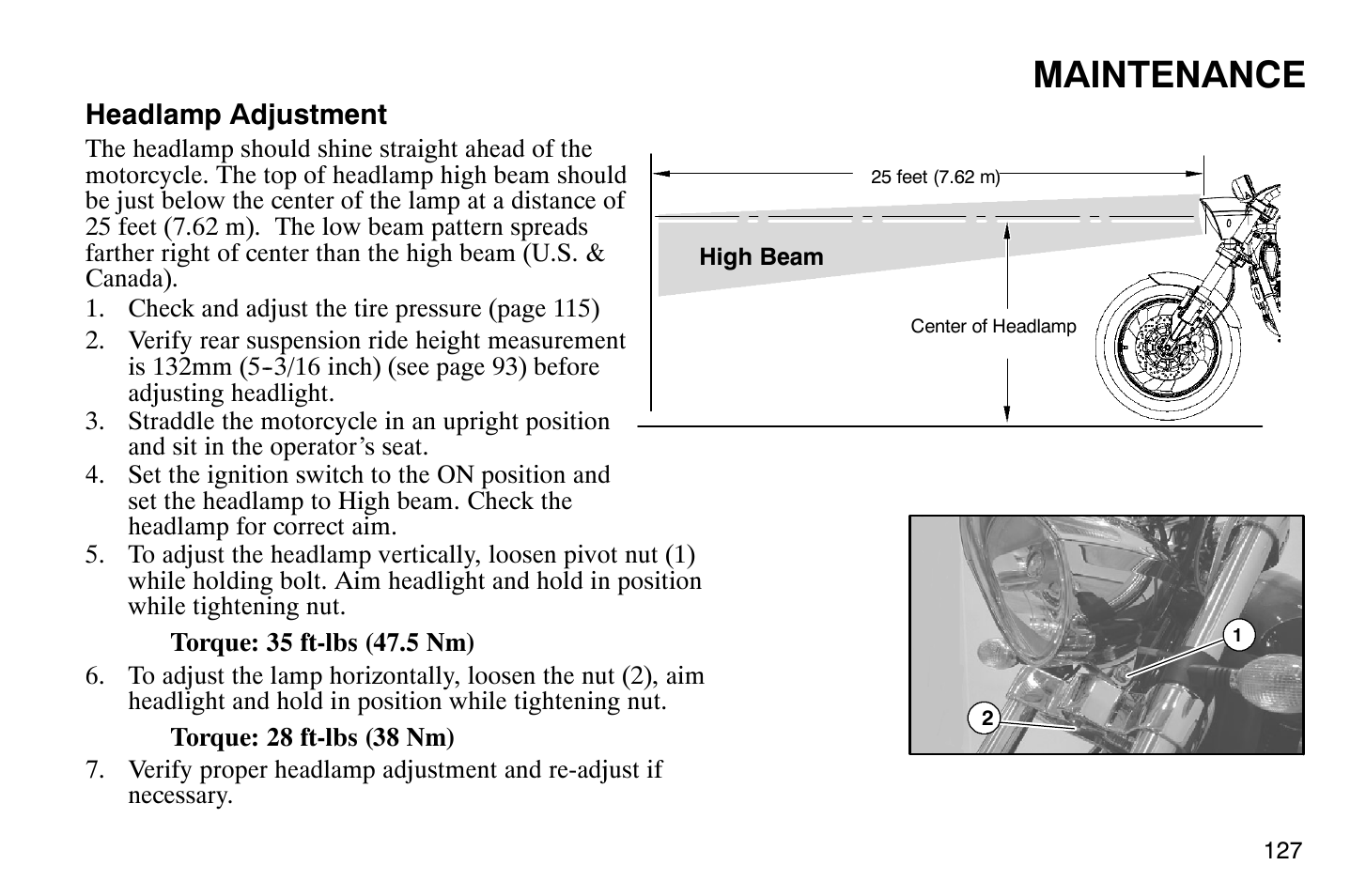 Maintenance | Polaris 2007 Victory Hammer User Manual | Page 132 / 167