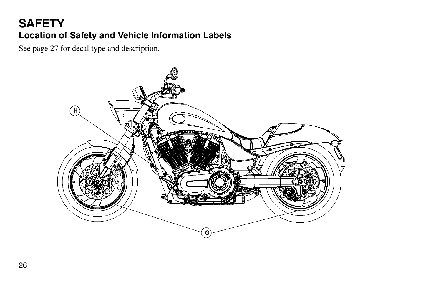 Safety | Polaris 2007 Victory Hammer User Manual | Page 31 / 167