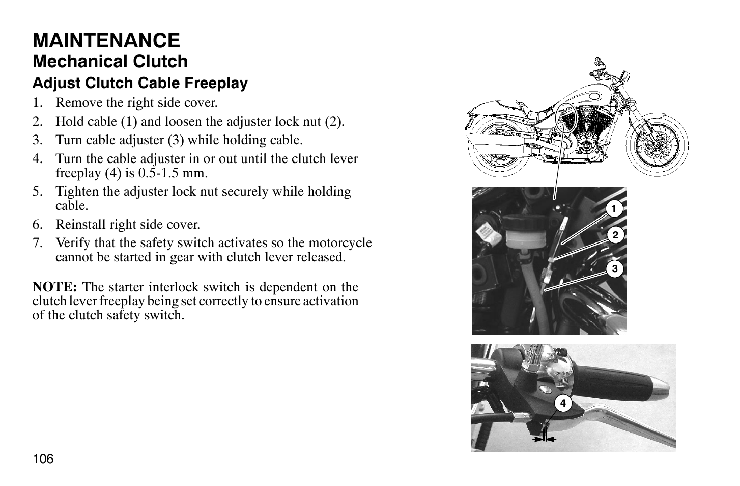 Maintenance, Mechanical clutch, New image | Polaris 2008 Victory Hammer User Manual | Page 111 / 170