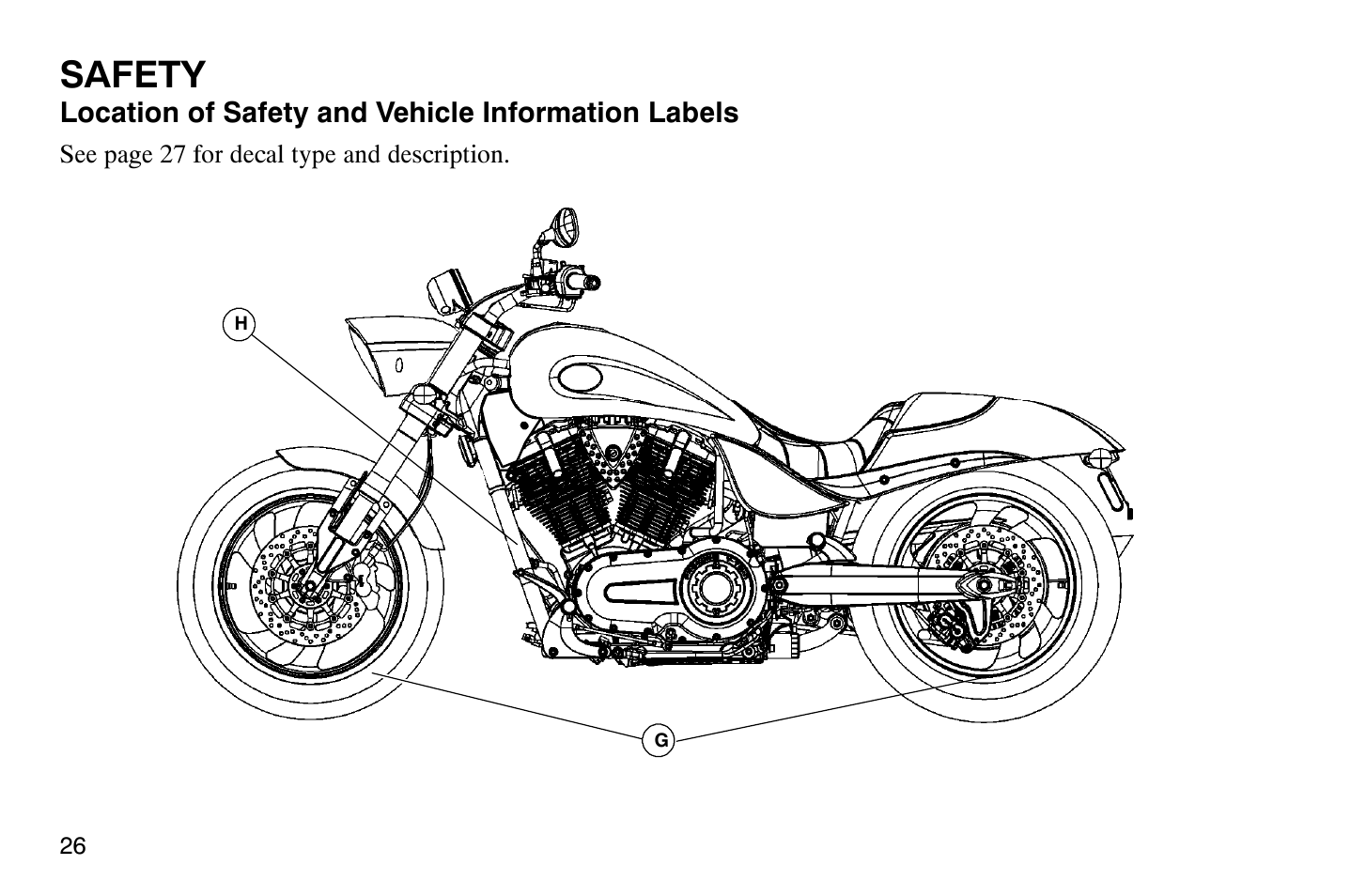 Safety | Polaris 2008 Victory Hammer User Manual | Page 31 / 170