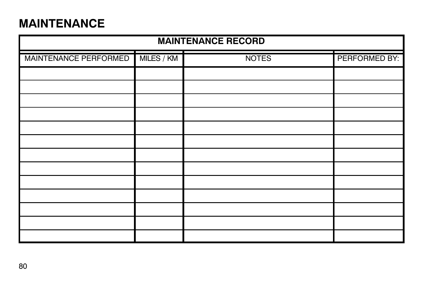 Maintenance | Polaris 2008 Victory Hammer User Manual | Page 85 / 170