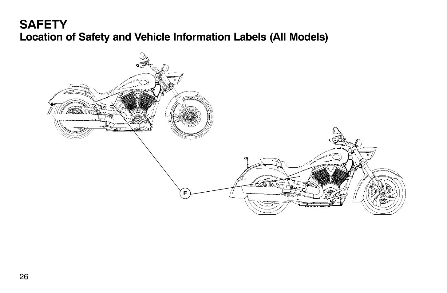 Safety | Polaris 2009 Victory Vegas User Manual | Page 31 / 178