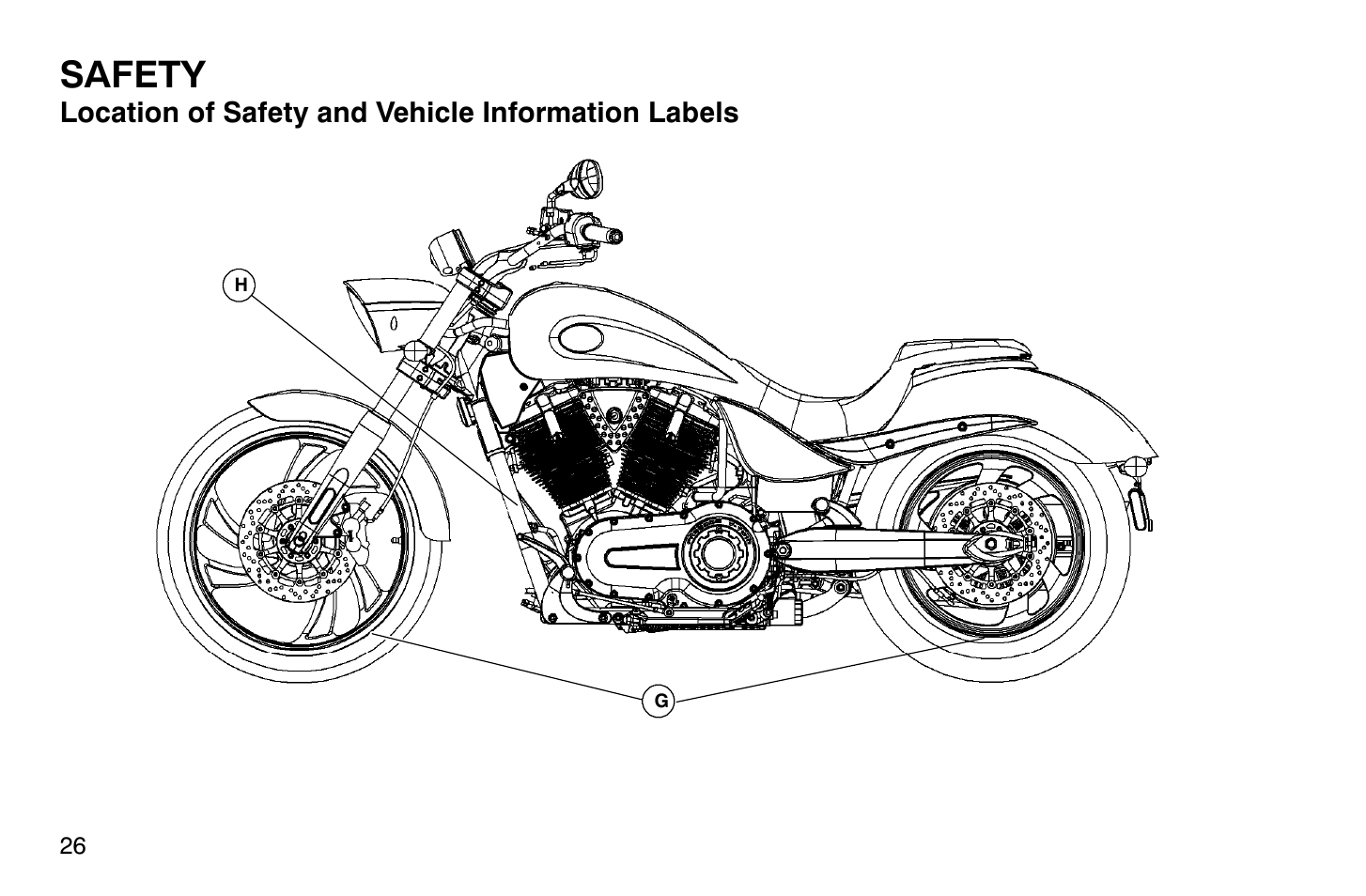 Safety | Polaris 2009 Victory Vegas Jackpot User Manual | Page 31 / 171