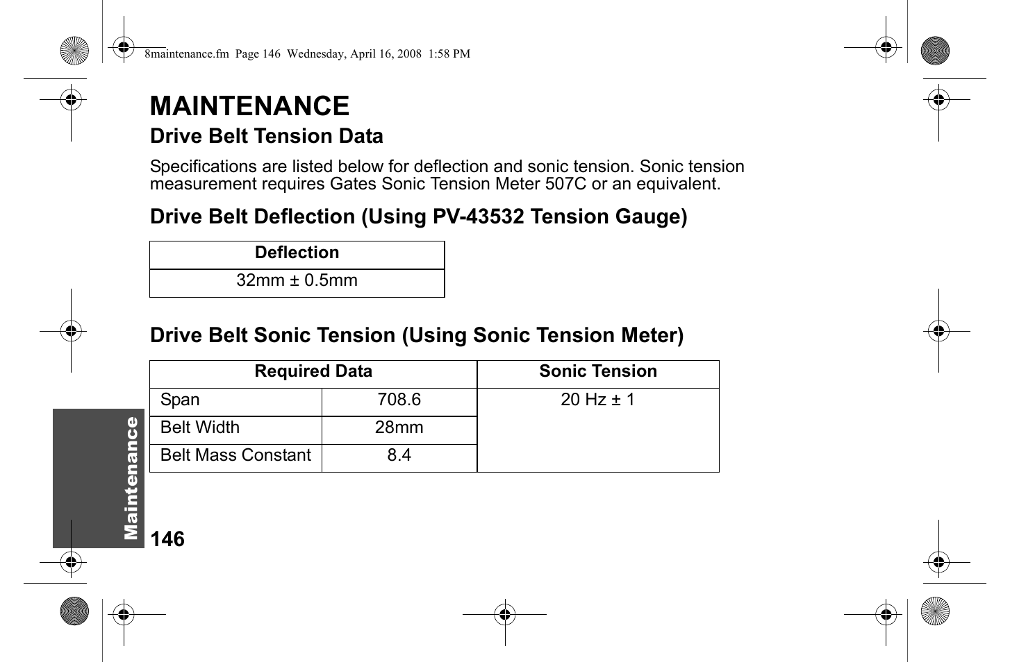 Maintenance | Polaris 2009 Victory Victory Vision User Manual | Page 149 / 323