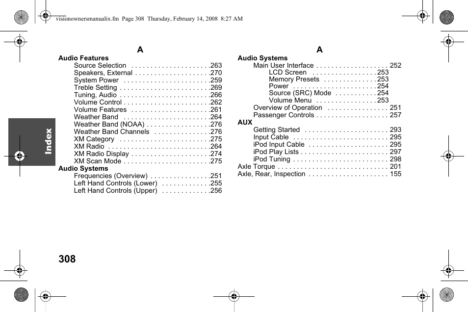 Polaris 2009 Victory Victory Vision User Manual | Page 311 / 323