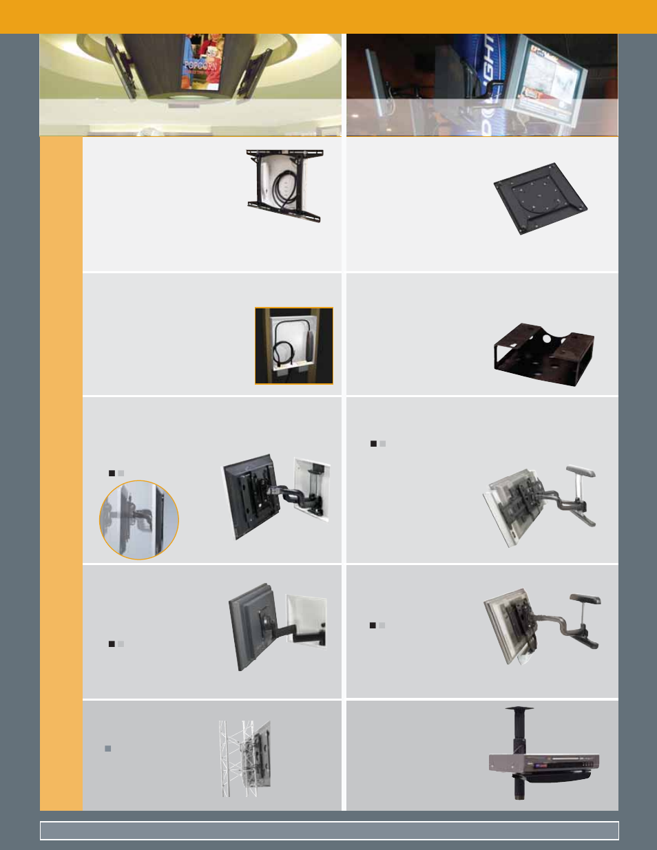 Installation accessories, Pac510, Pac500 | In-wall acccessories accessories, Pac515, Pac400, Pac251, Pac300, Pac301, Pac102 | Chief Manufacturing RPA-U User Manual | Page 4 / 6