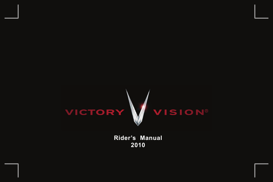 Polaris 2010 Victory Victory Vision 8-Ball User Manual | 334 pages