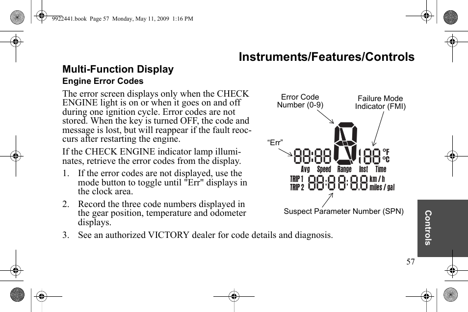 Polaris 2010 Victory Victory Vision 8-Ball User Manual | Page 61 / 334