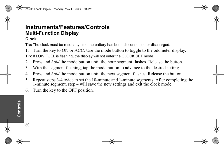 Instruments/features/controls | Polaris 2010 Victory Victory Vision 8-Ball User Manual | Page 64 / 334