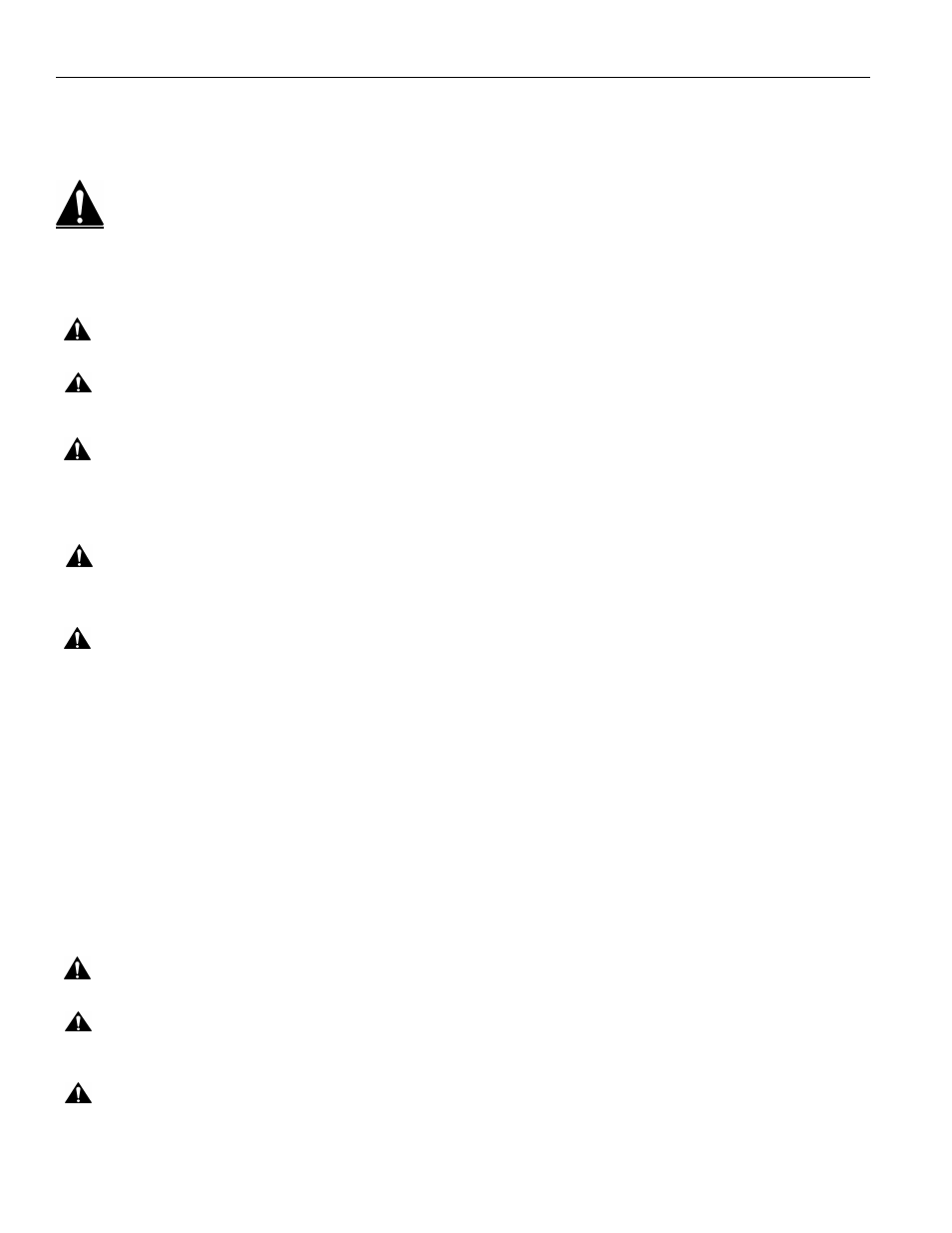 Important warnings and cautions | Chief Manufacturing CM2 User Manual | Page 2 / 30