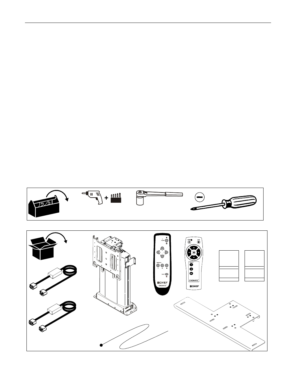 Chief Manufacturing CM2 User Manual | Page 3 / 30