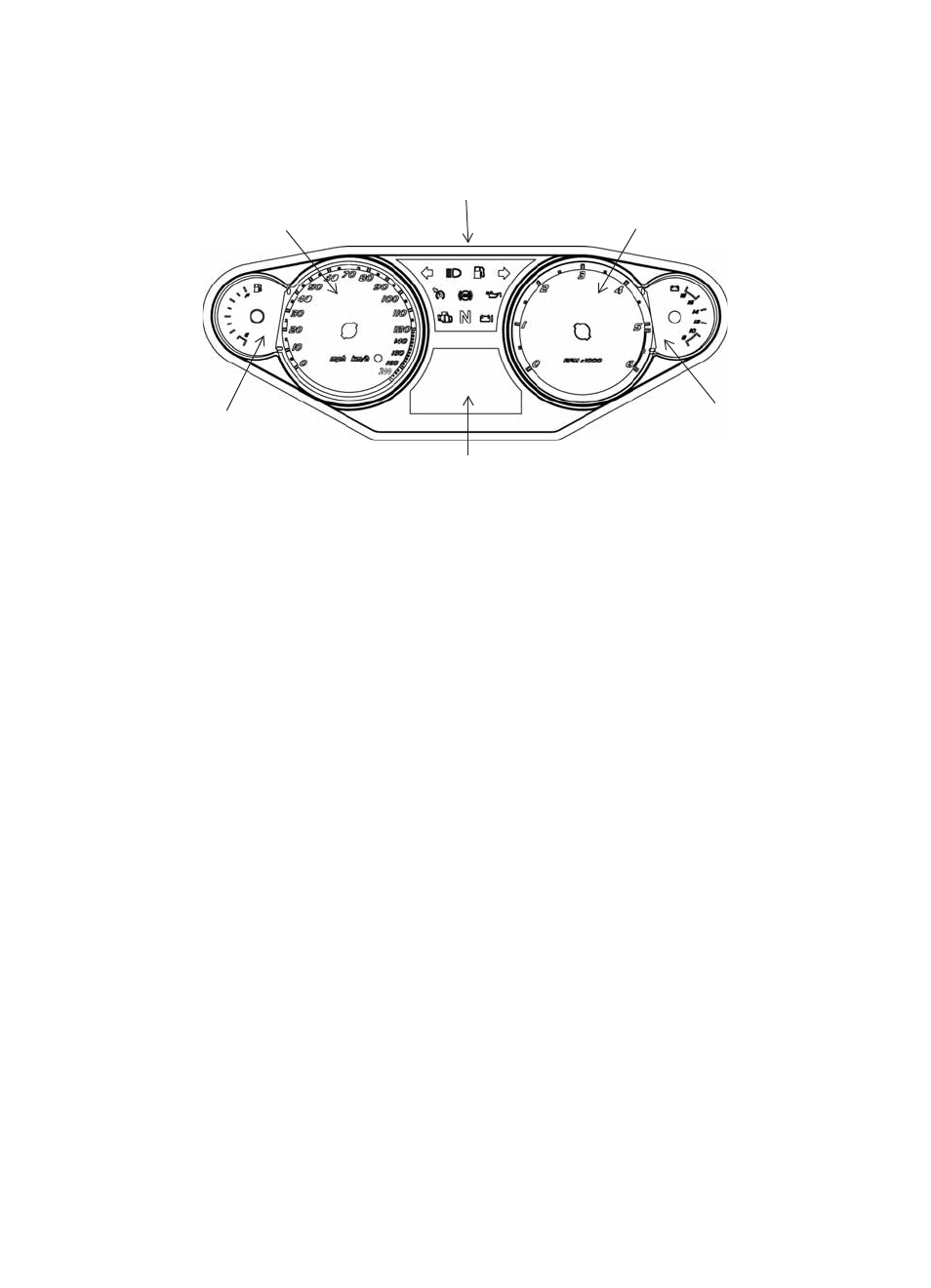 Instruments, features and controls, Instrument cluster | Polaris 2016 Victory Cross Country User Manual | Page 24 / 162