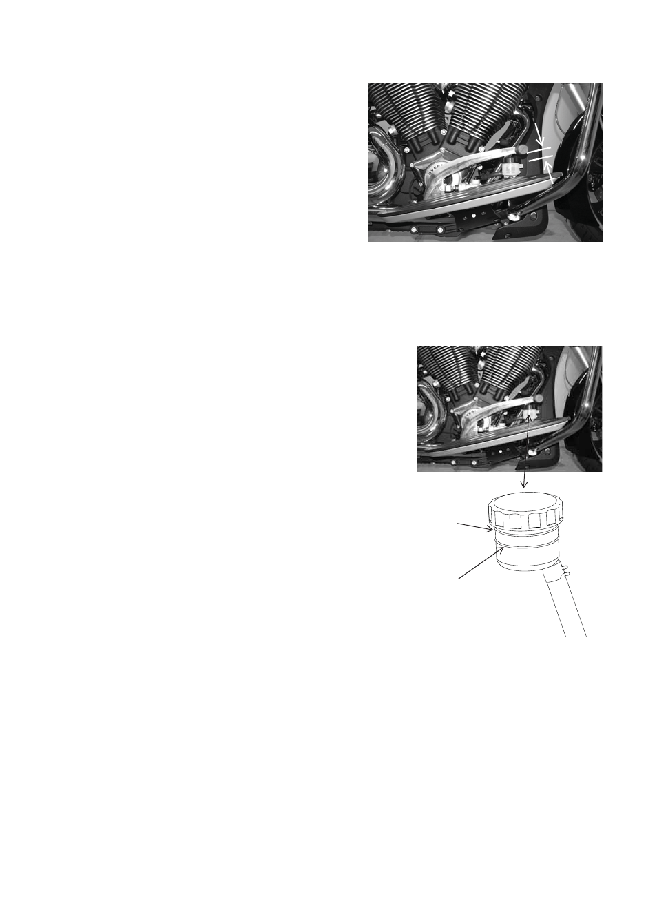 Pre-ride inspections, Rear brake pedal, Rear brake fluid level | Brake lines | Polaris 2016 Victory Cross Country User Manual | Page 40 / 162