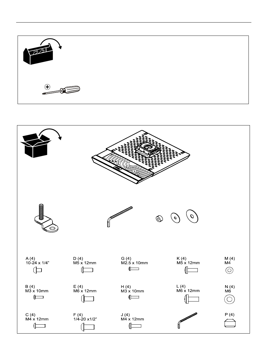 Chief Manufacturing B1 User Manual | Page 4 / 8