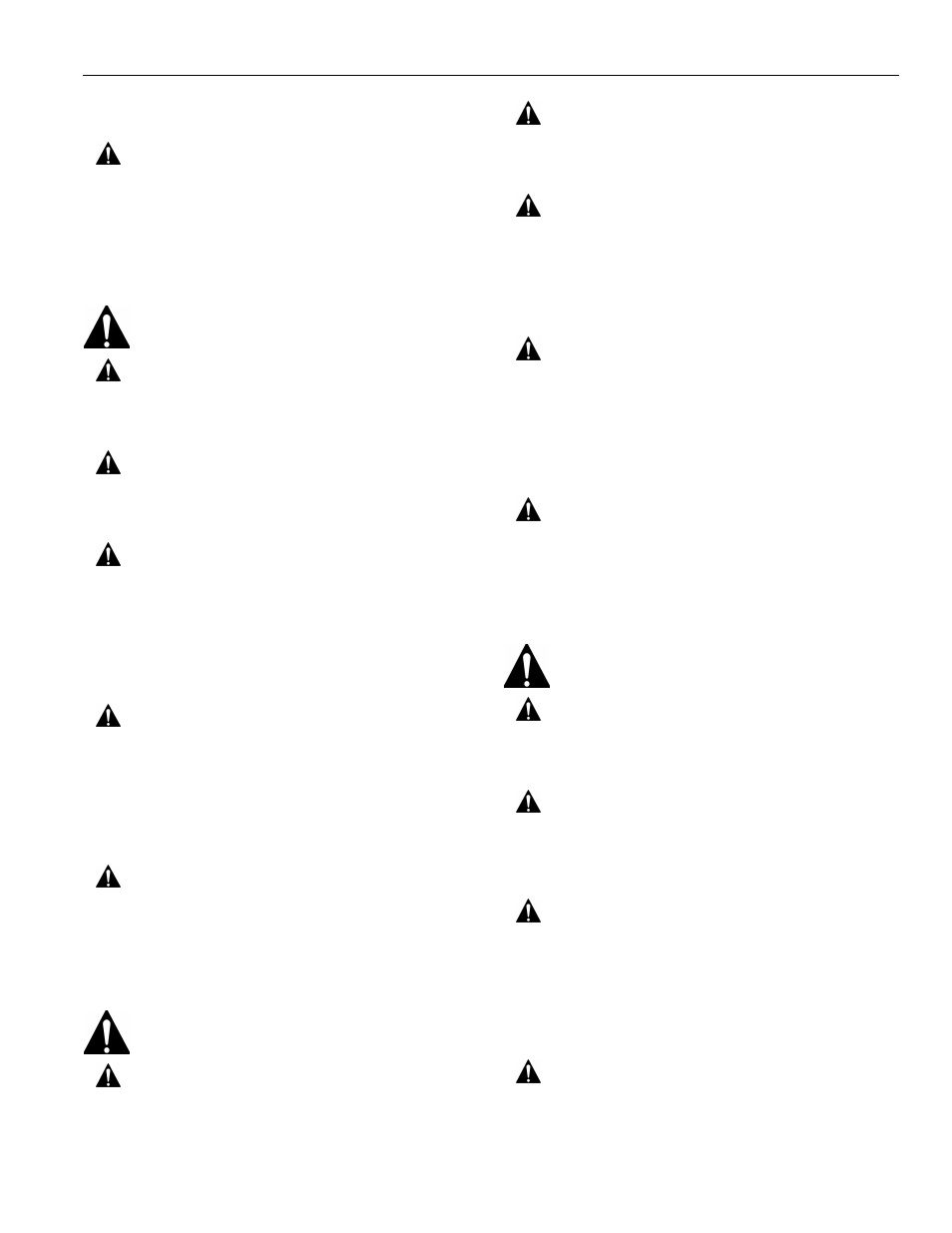 Advertências e avisos importantes, Avvertenze e precauzioni importanti, Belangrijke aanwijzingen en waarschuwingen | Chief Manufacturing PWC-2000 User Manual | Page 3 / 10