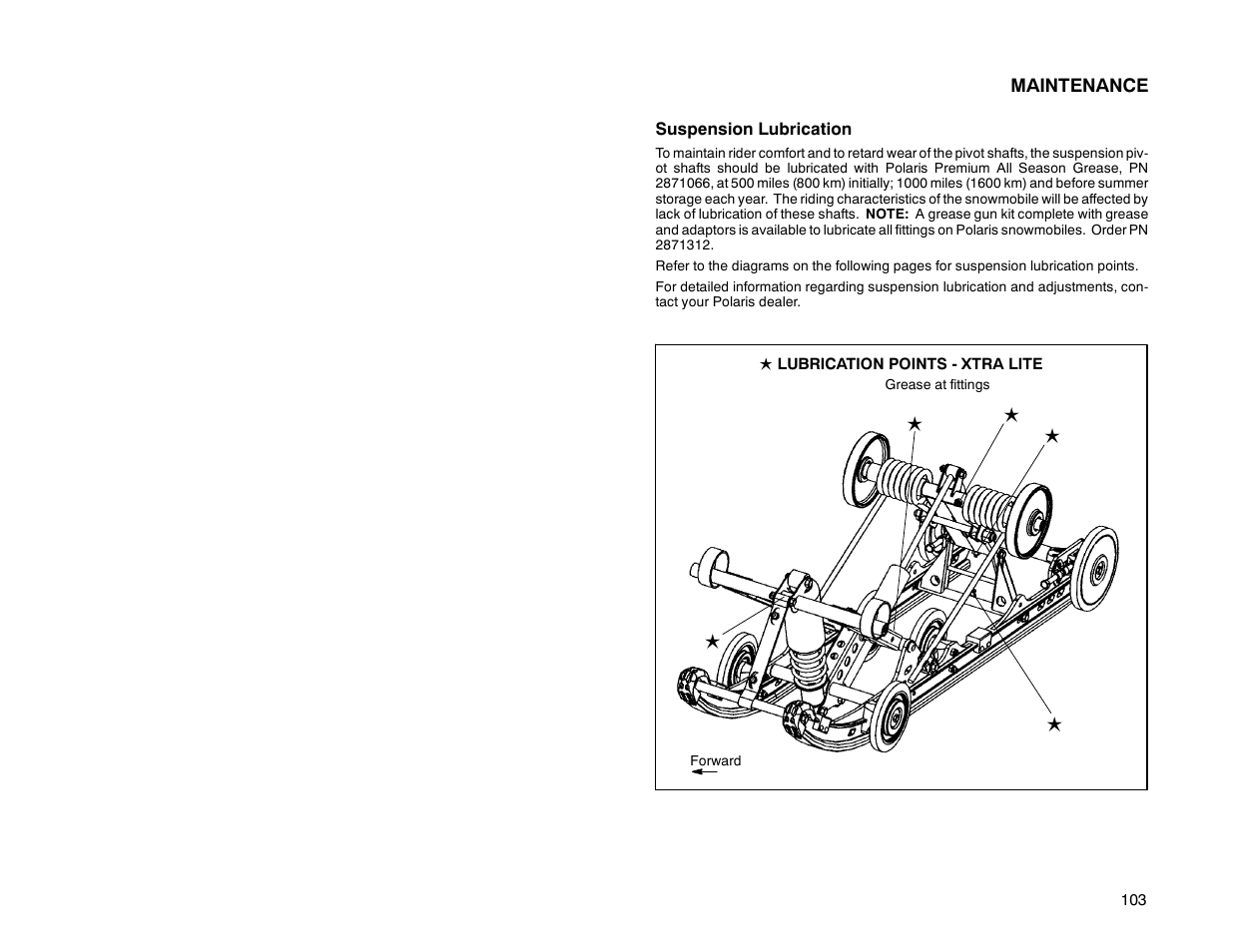 Polaris 2000 Universal Snowmobile User Manual | Page 108 / 154