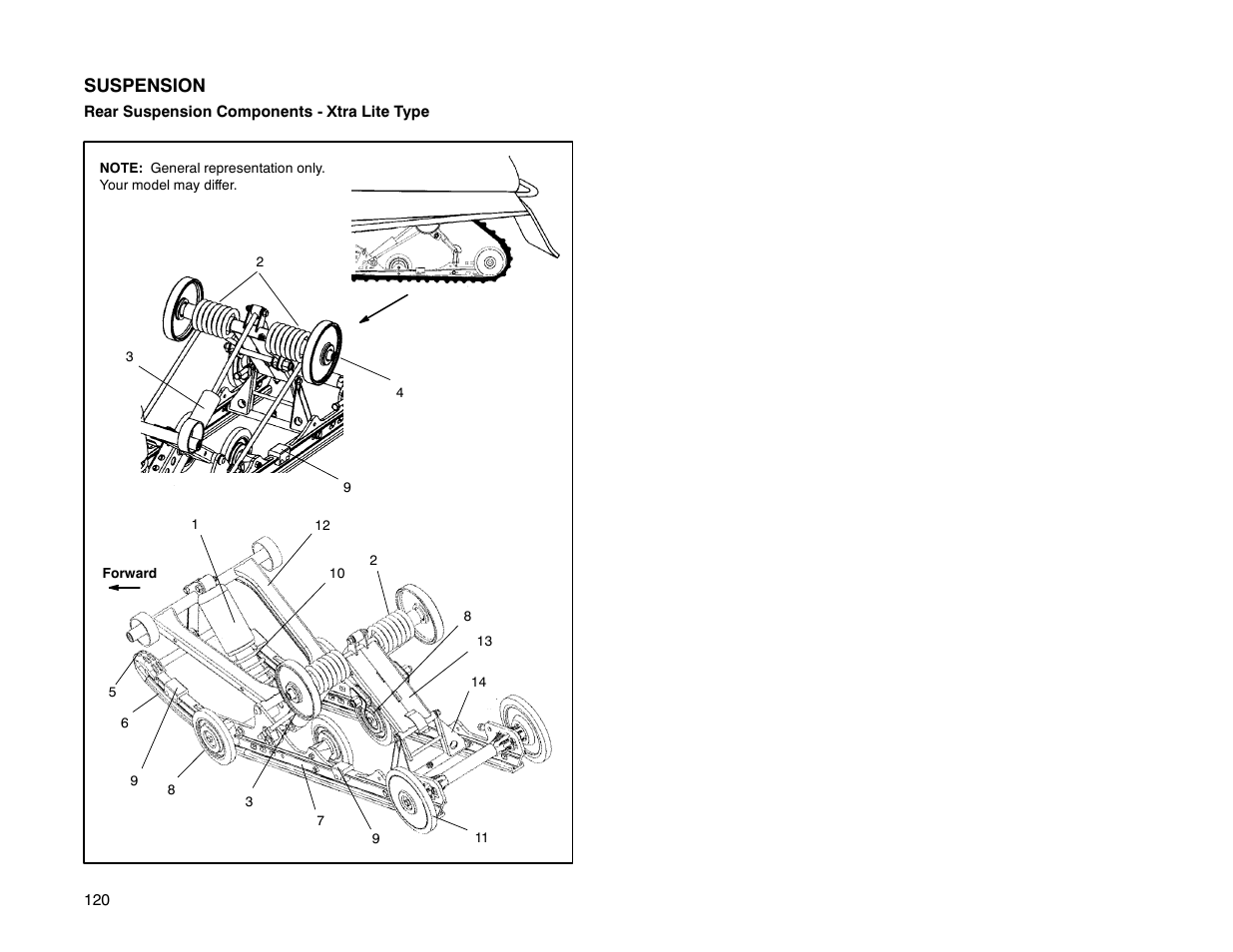 Suspension | Polaris 2000 Universal Snowmobile User Manual | Page 125 / 154