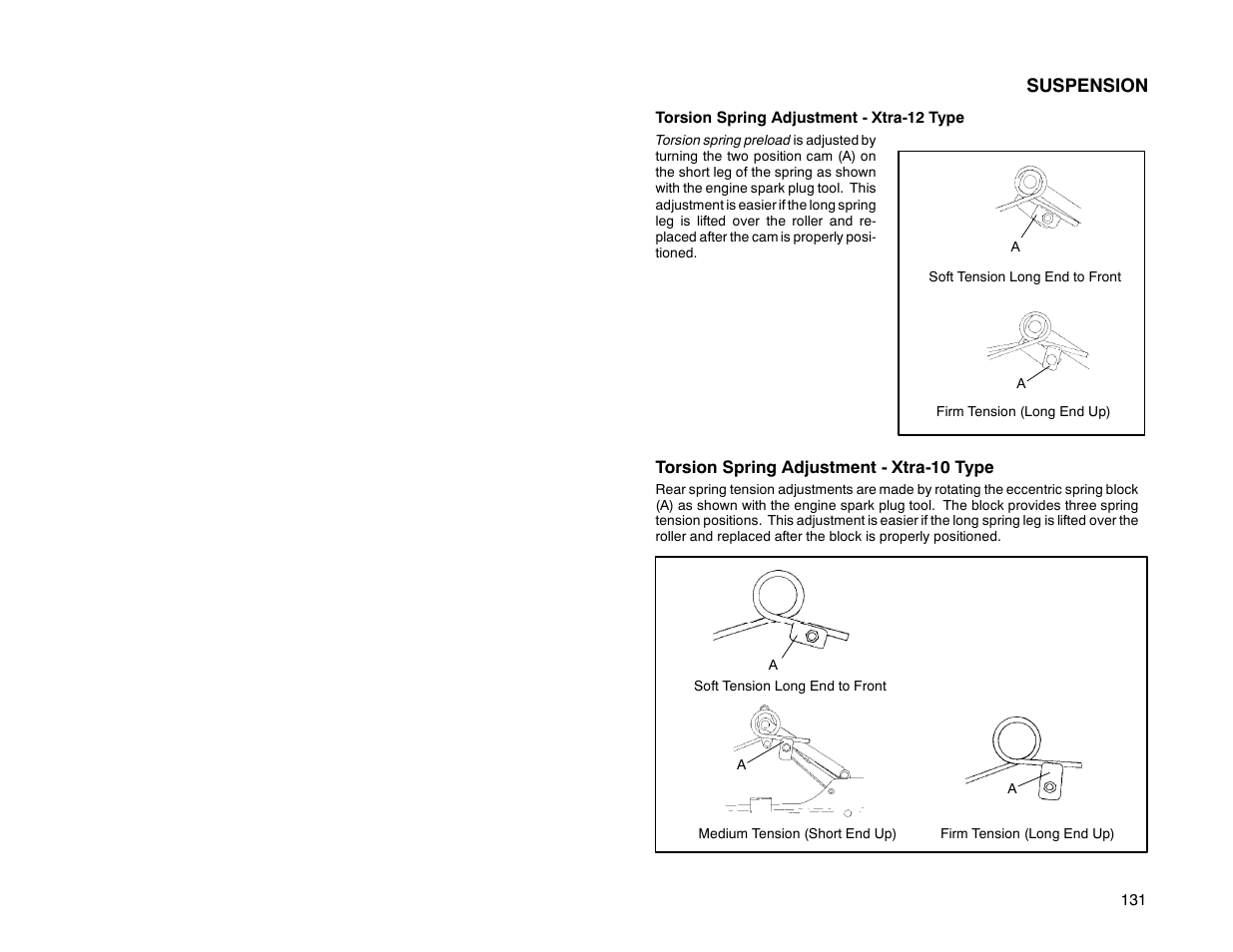 Suspension | Polaris 2000 Universal Snowmobile User Manual | Page 136 / 154