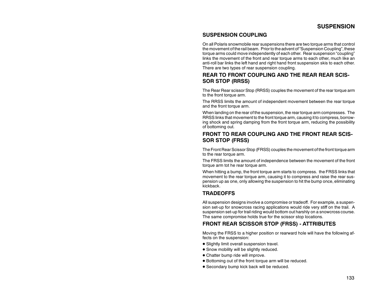 Polaris 2000 Universal Snowmobile User Manual | Page 138 / 154