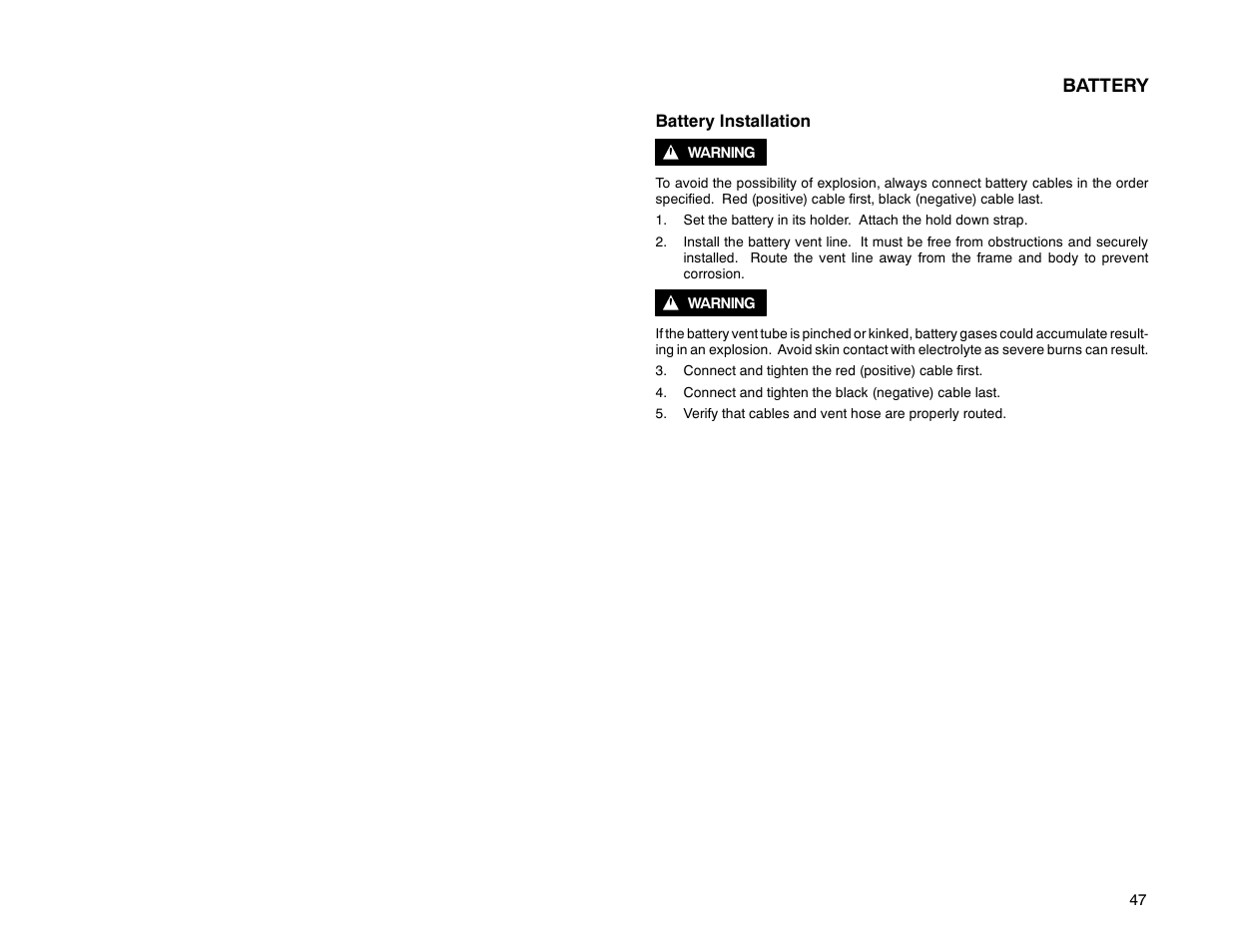 Polaris 2000 Universal Snowmobile User Manual | Page 52 / 154