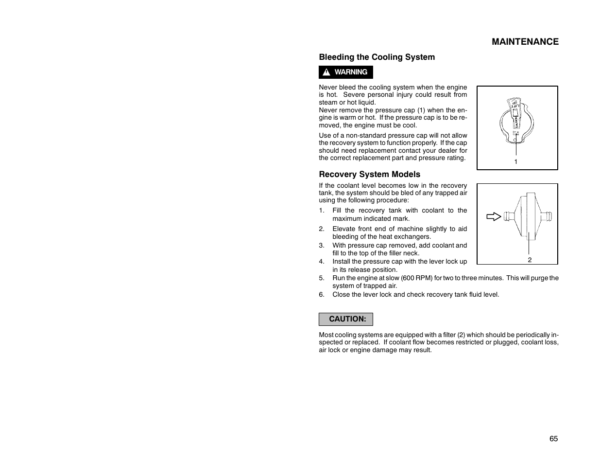 Maintenance | Polaris 2000 Universal Snowmobile User Manual | Page 70 / 154