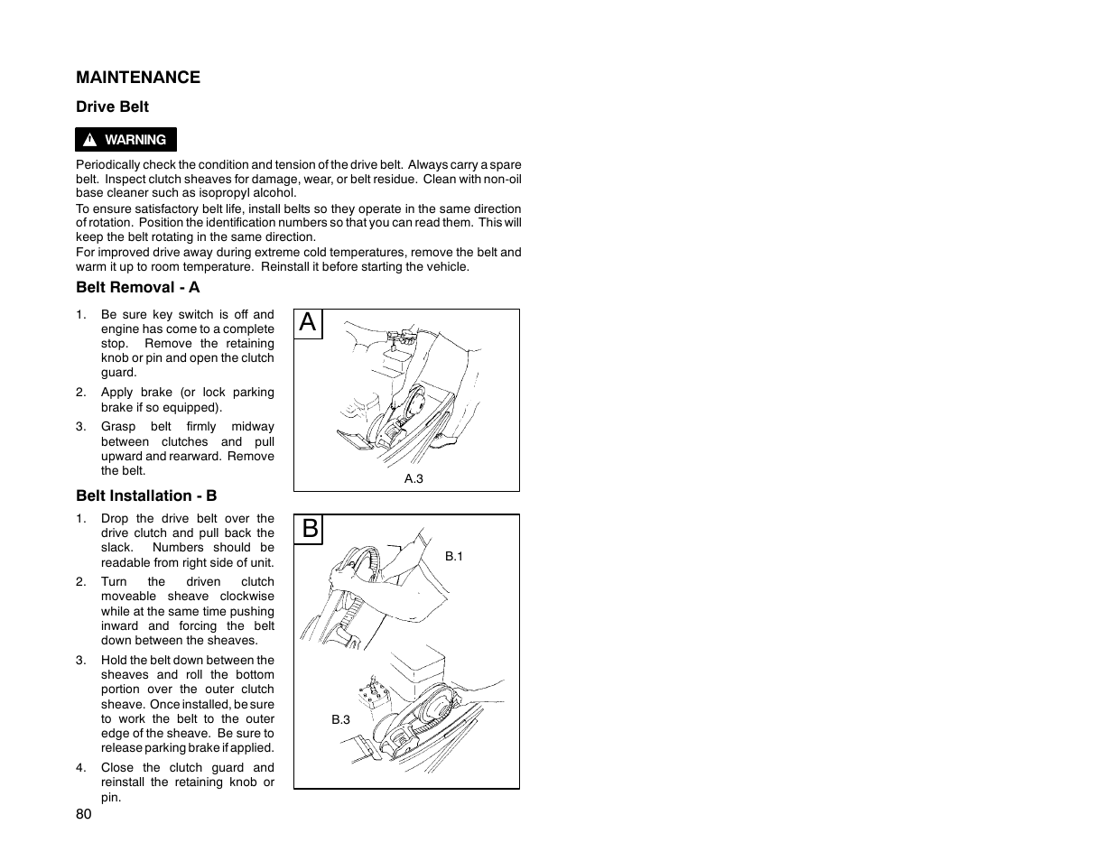 Polaris 2000 Universal Snowmobile User Manual | Page 85 / 154