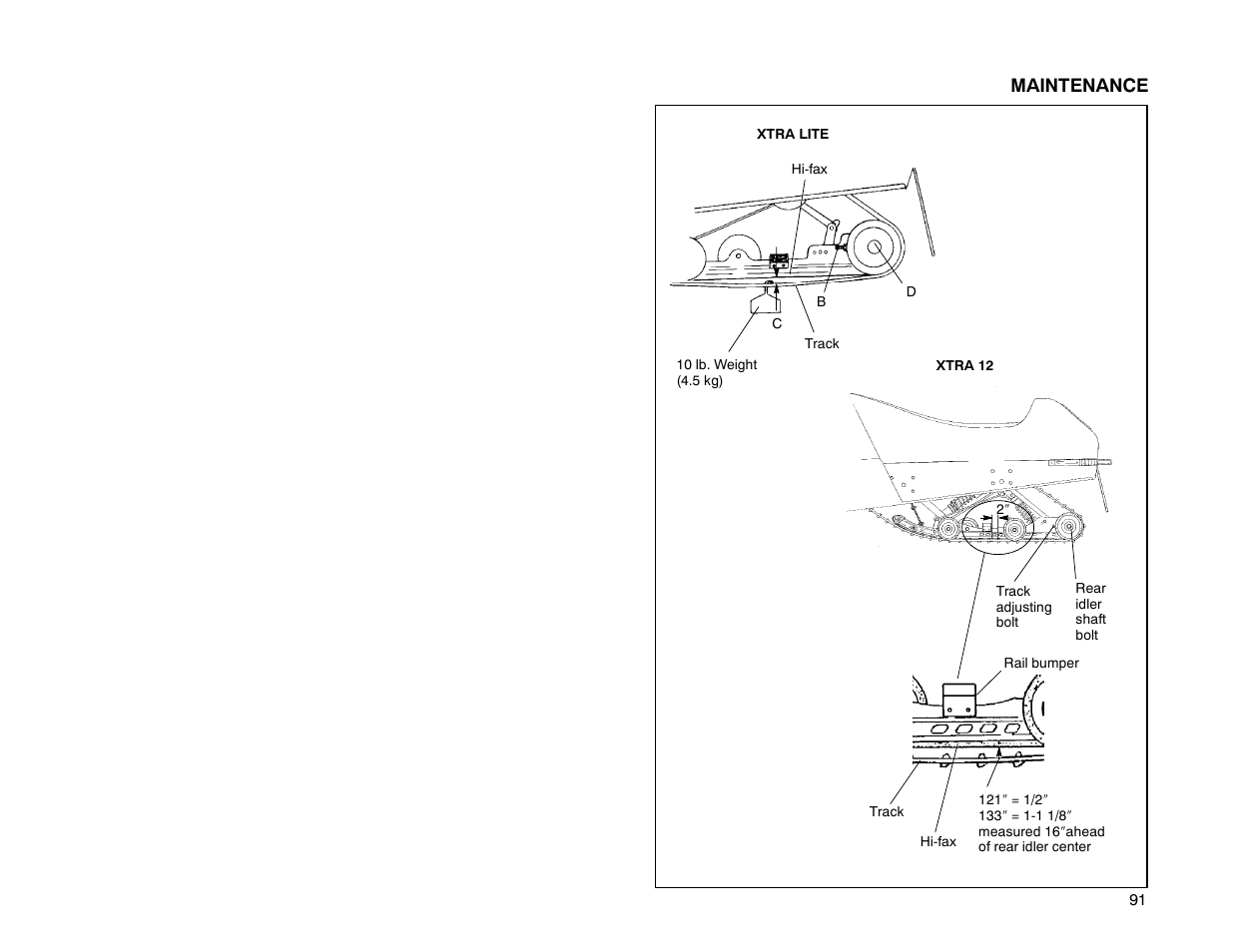 Maintenance | Polaris 2000 Universal Snowmobile User Manual | Page 96 / 154