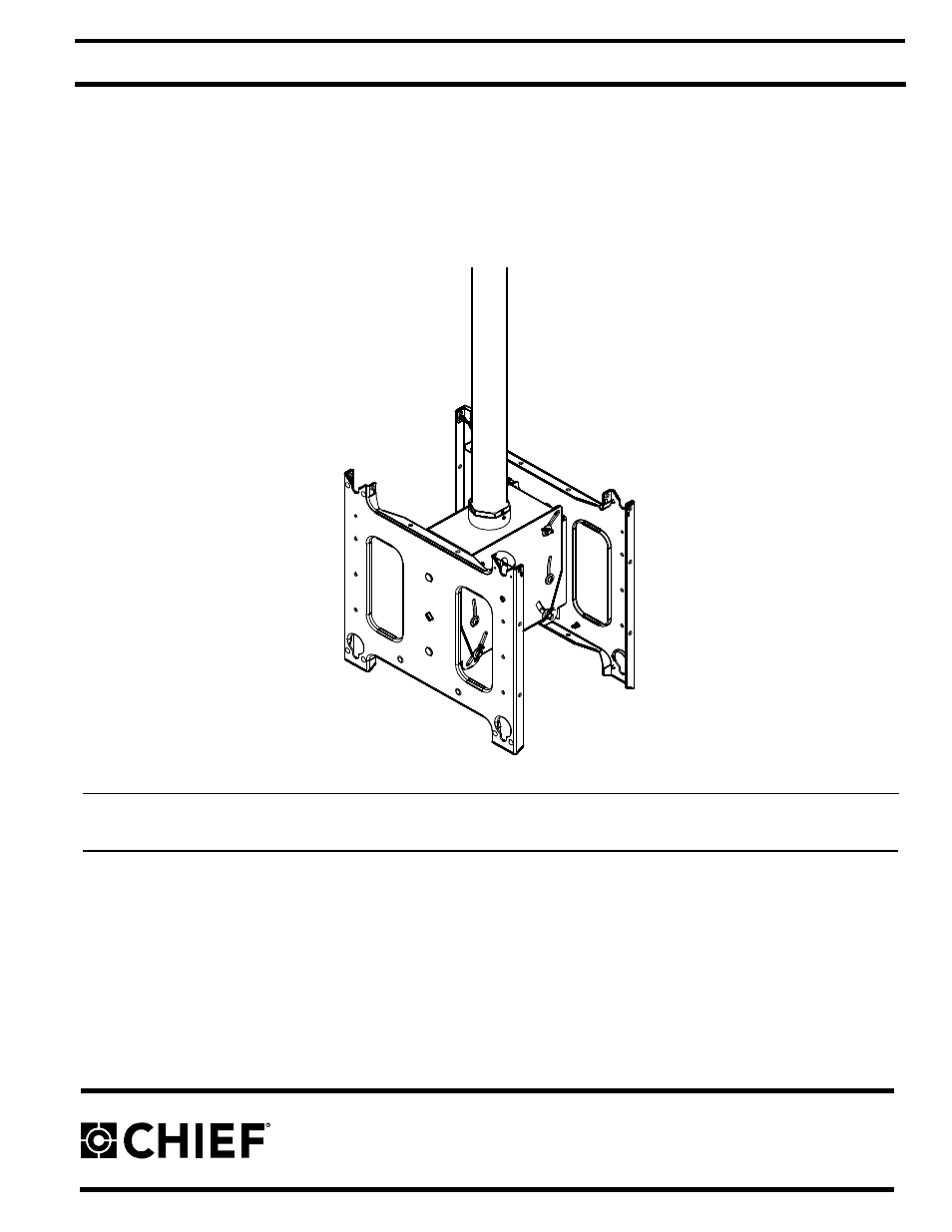 Chief Manufacturing PDC Series User Manual | 8 pages