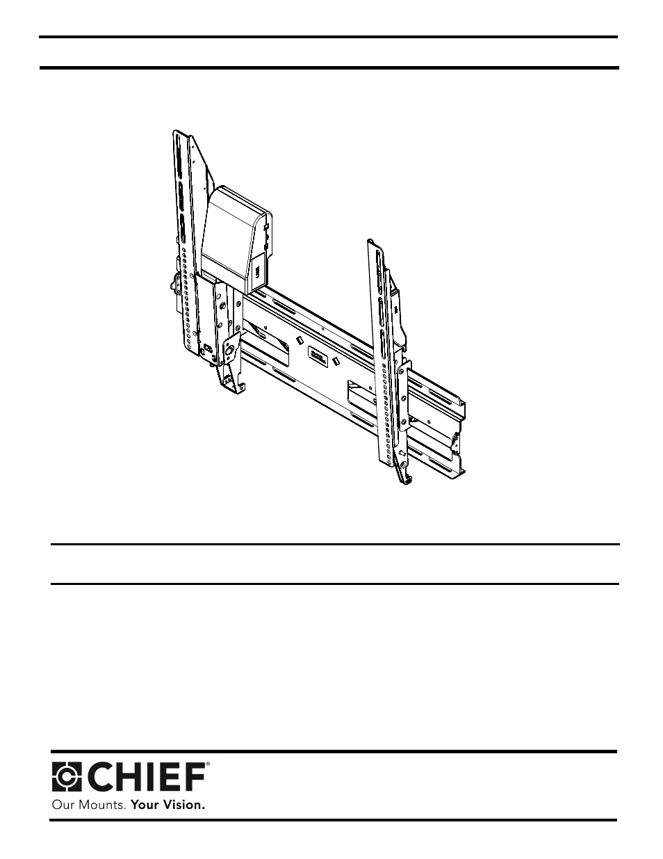Chief Manufacturing CM8 User Manual | 16 pages