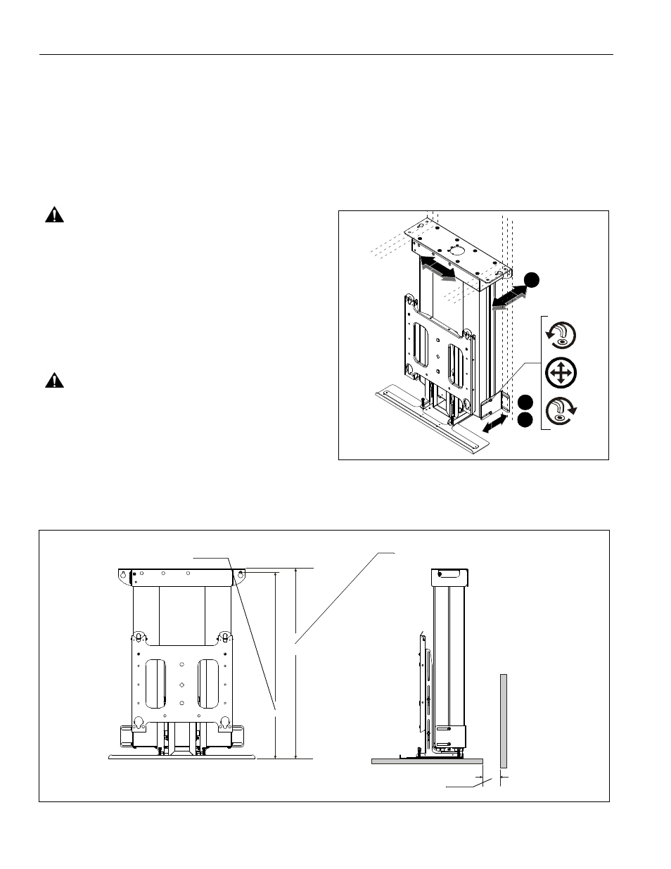 Chief Manufacturing Automated Flat Panel Ceiling Lift CM2C40 User Manual | Page 10 / 30