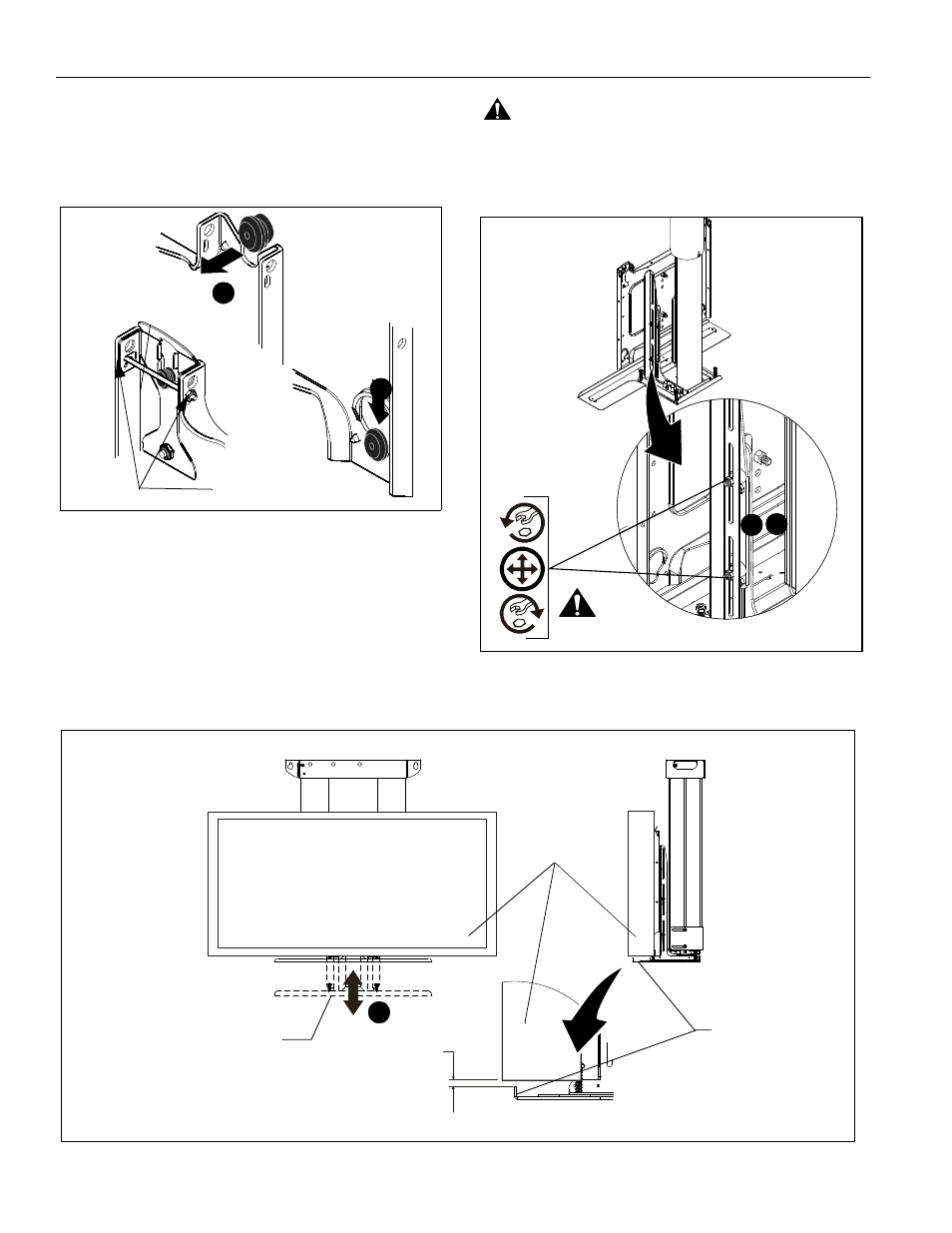 Chief Manufacturing Automated Flat Panel Ceiling Lift CM2C40 User Manual | Page 12 / 30