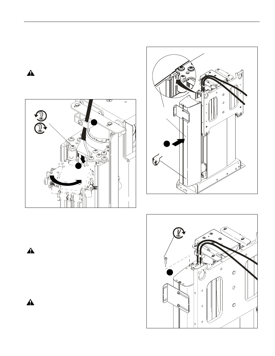 Chief Manufacturing Automated Flat Panel Ceiling Lift CM2C40 User Manual | Page 9 / 30