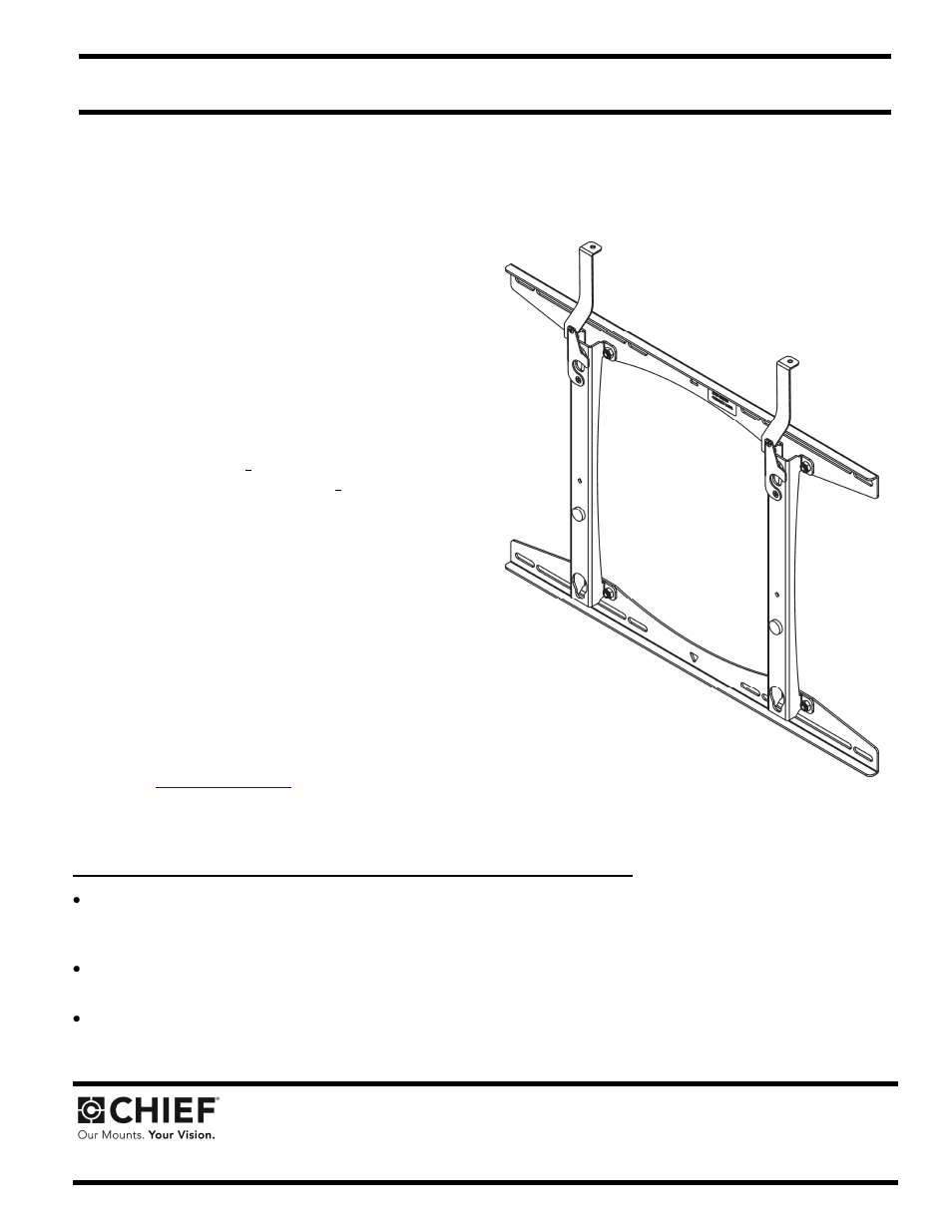 Chief Manufacturing PST 2000 Series User Manual | 8 pages