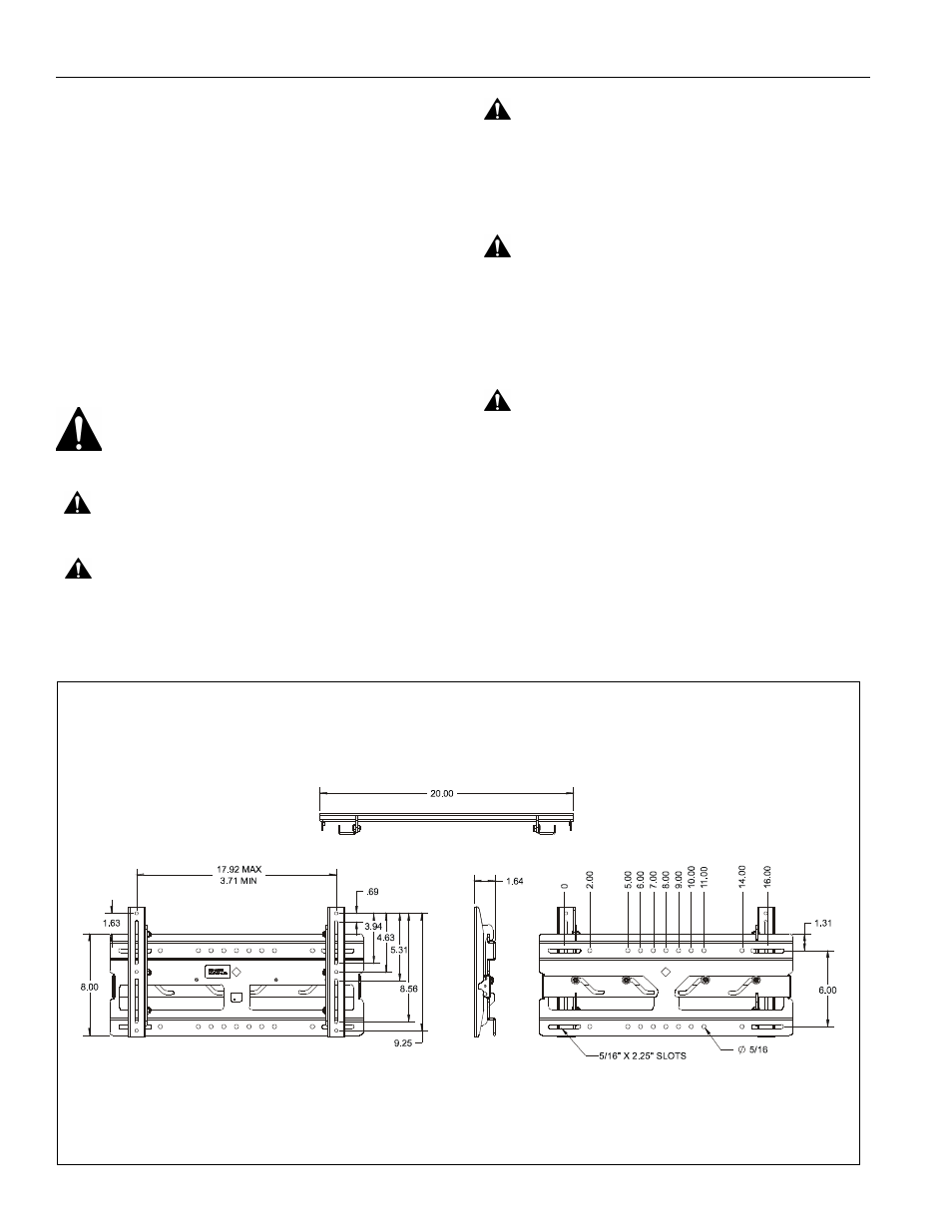 Chief Manufacturing Universal Static Wall Mount RMF1 User Manual | Page 2 / 12