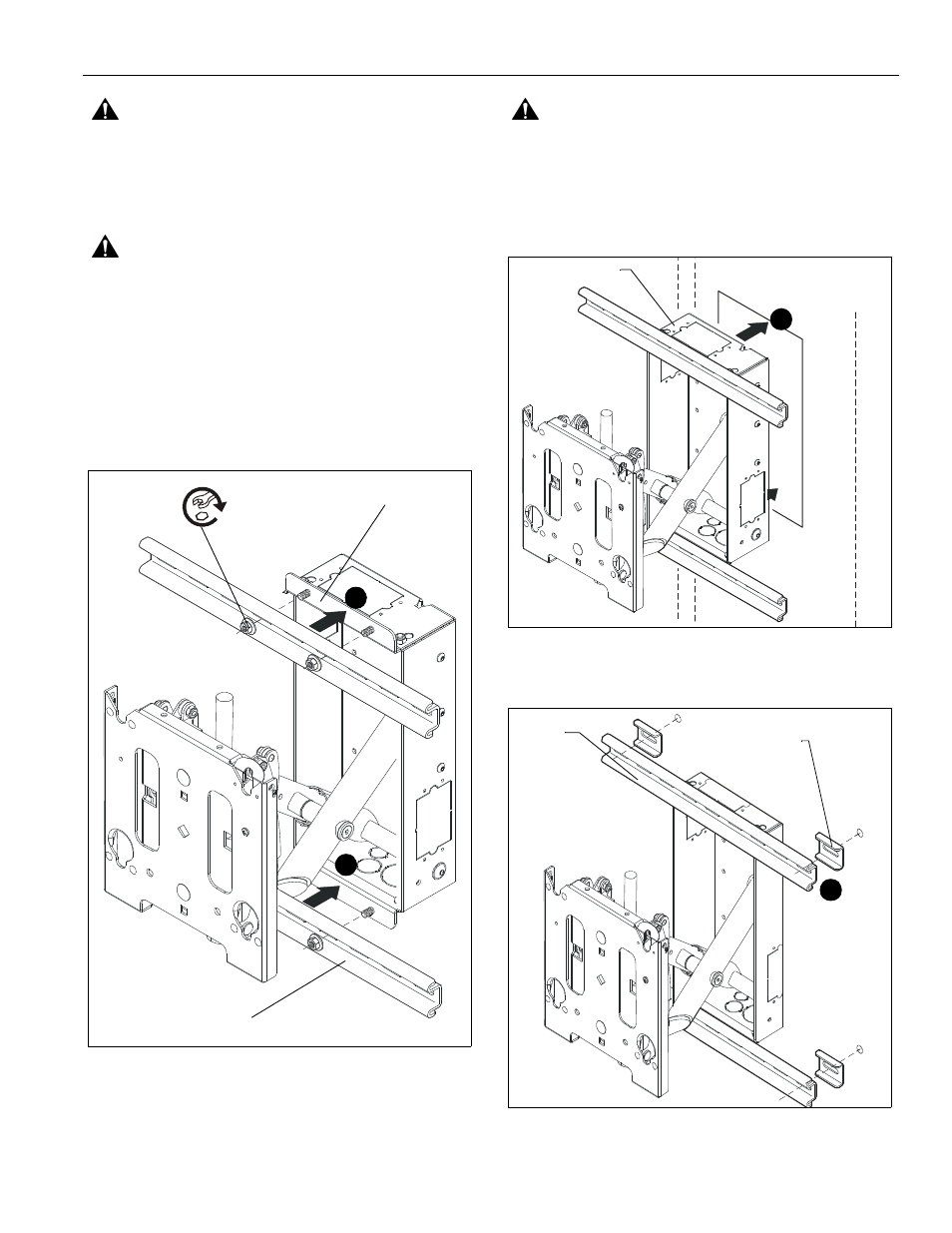 Chief Manufacturing MIWRF Series User Manual | Page 5 / 12