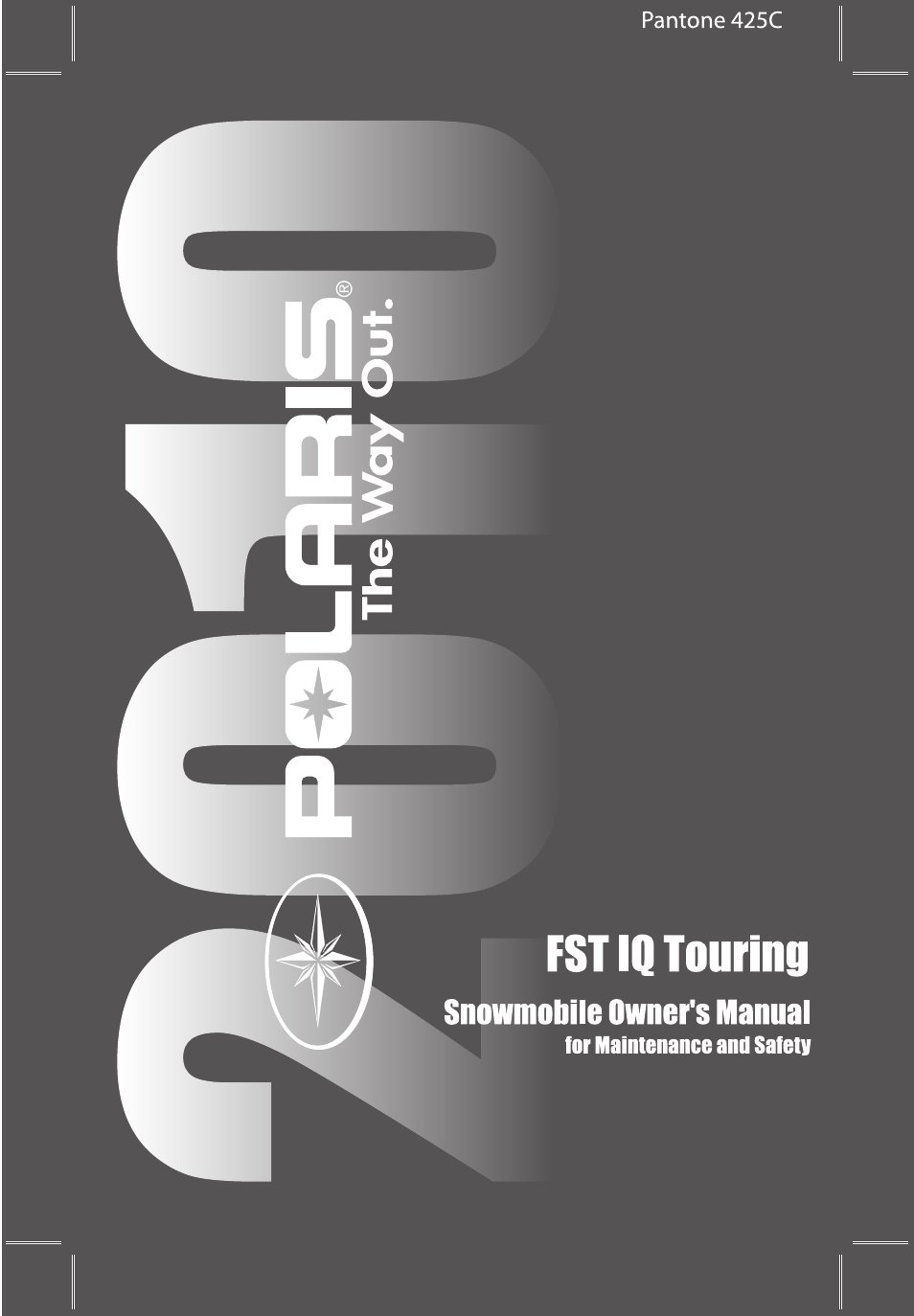 Polaris 2010 FST IQ Touring User Manual | 165 pages