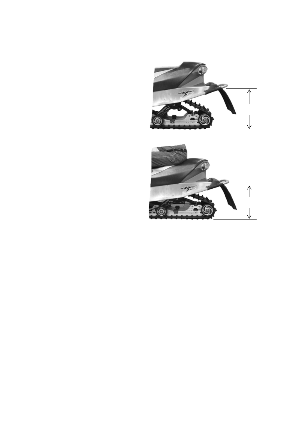The perfect fit, Rear suspension adjustments | Polaris 2011 600 IQ Shift User Manual | Page 50 / 142